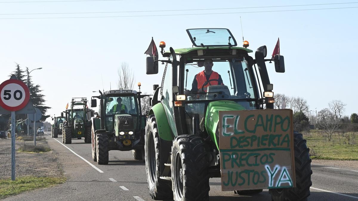 La tractorada discurrirá por la N-232 en Castellón