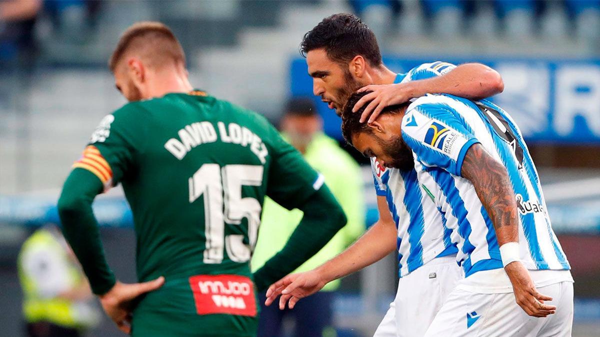 Resumen y goles del Real Sociedad - Espanyol (2-1) partido de la ...