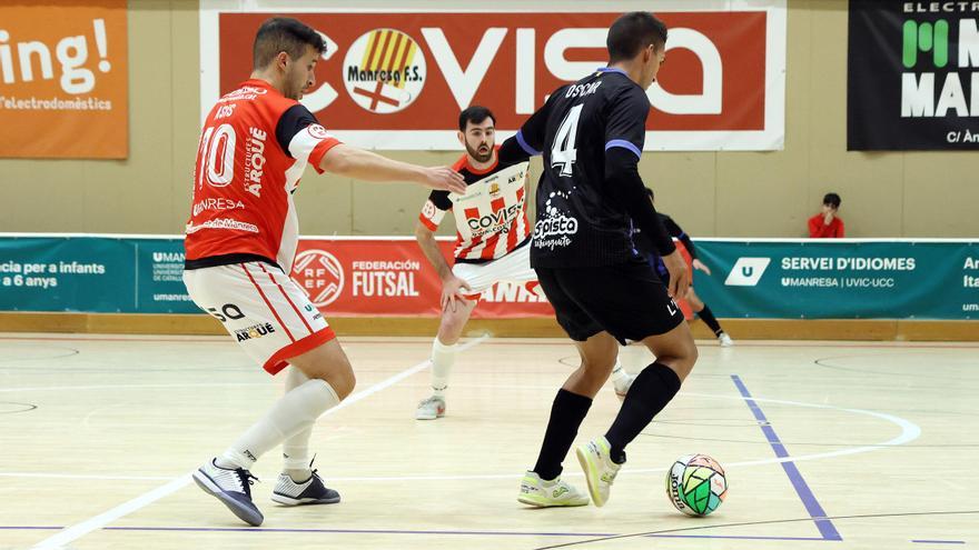 La falta d’intensitat aboca el Covisa Manresa FS a cedir la segona derrota a la lliga (5-3)