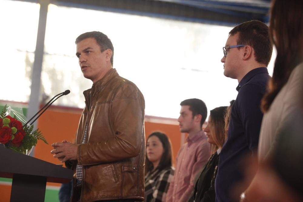 Pedro Sánchez en Gijón