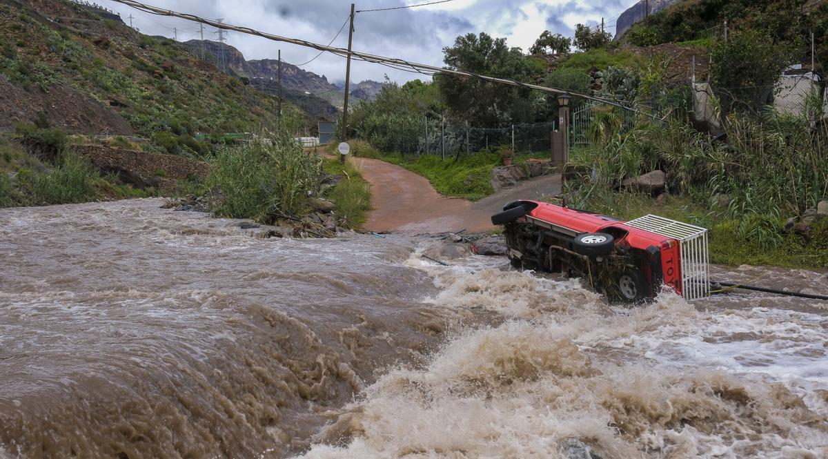 Las imágenes de la borrasca Therese a su paso por Gran Canaria (24/03/26) Las imágenes de la borrasca Therese a su paso por Gran Canaria (24/03/26)