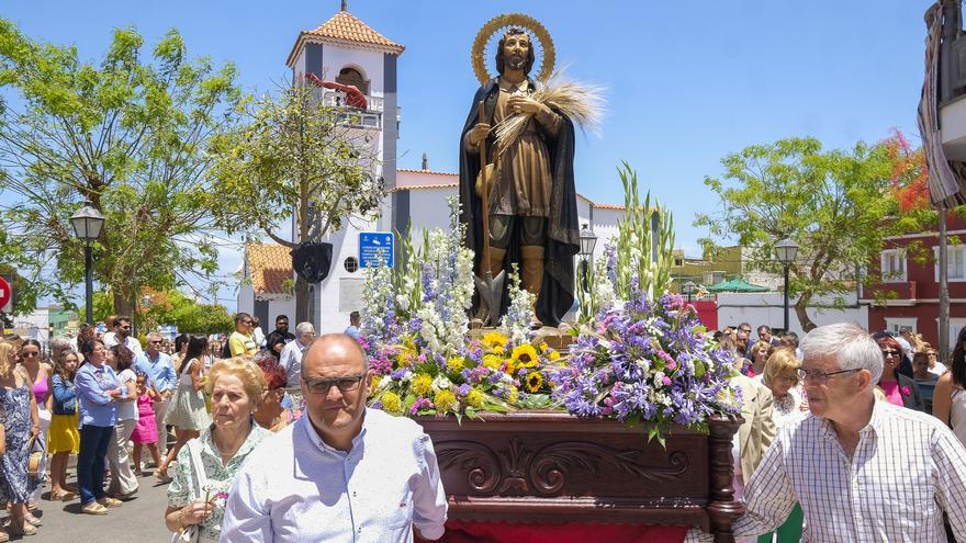 Huevos duros a pares por San Isidro de Gáldar