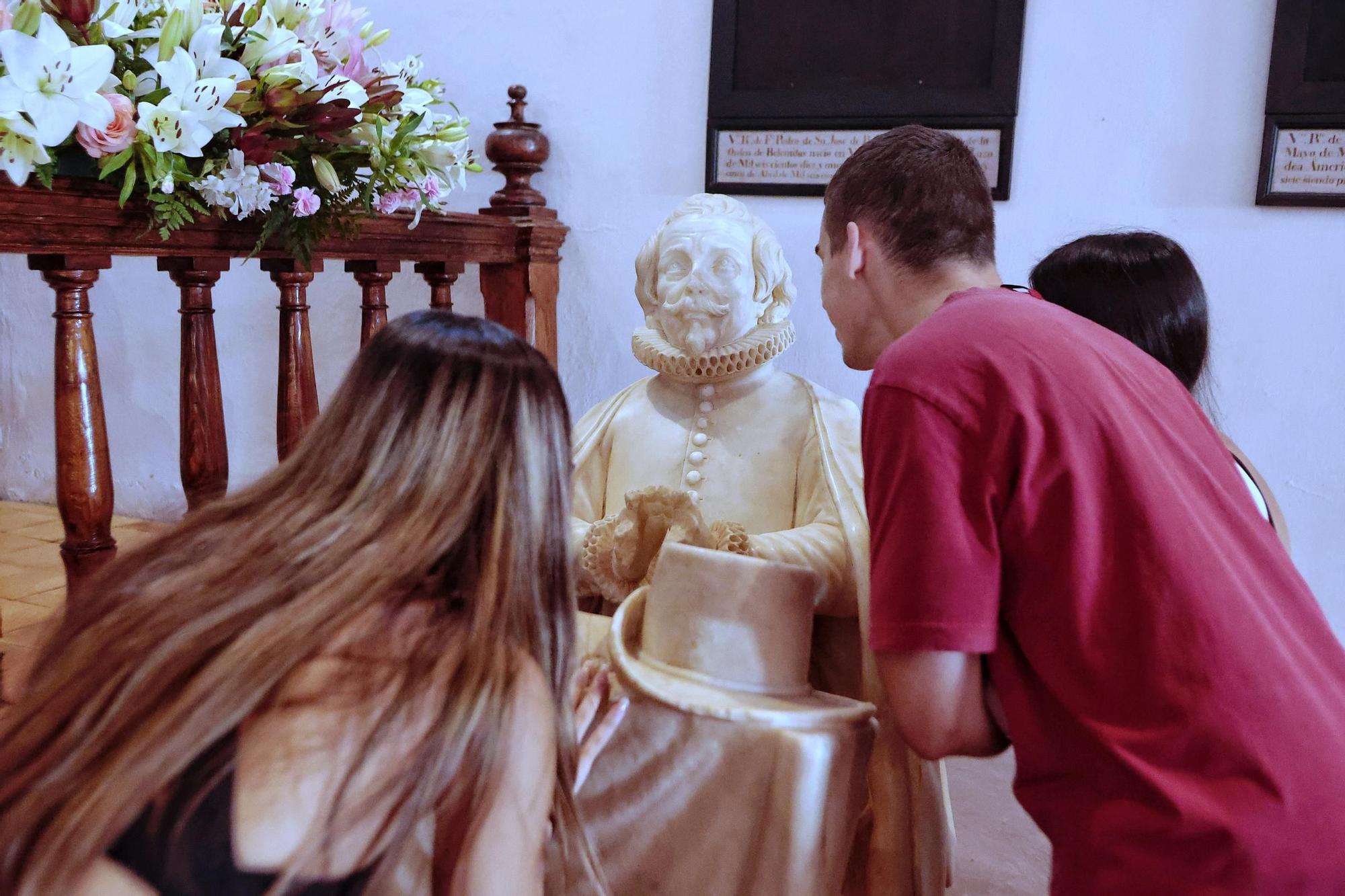 Visita a la ermita de San Diego con motivo de la fuga estudiantil