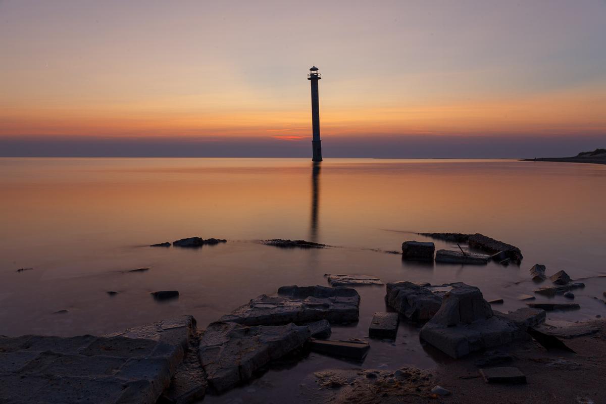 Faro de Kiipsaare, en el Parque Nacional de Vilsandi