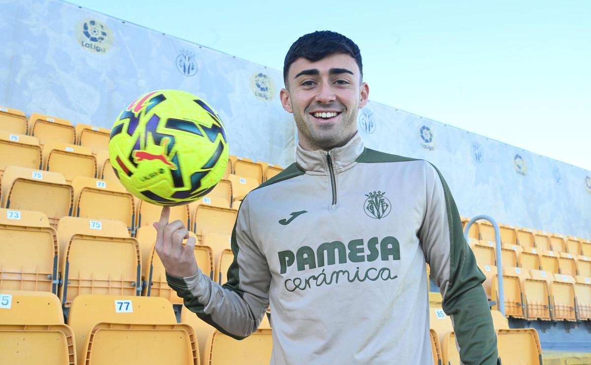 Alberto Moleiro, en la Ciudad Deportiva.