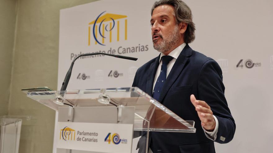 Gustavo Matos califica de brillante la labor del Parlamento canario en esta X legislatura