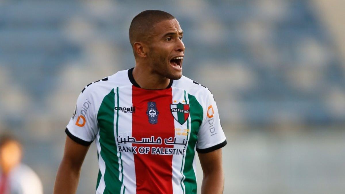 Imagen de archivo de un jugador del Palestino.