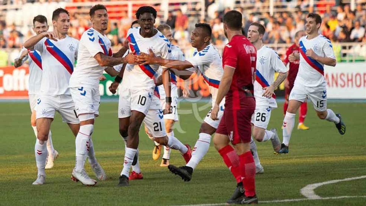 El Rangers regresa a Europa ocho años después