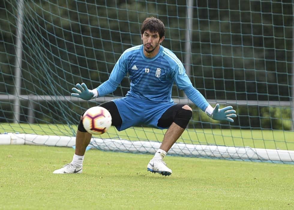 Entrenamiento del Oviedo