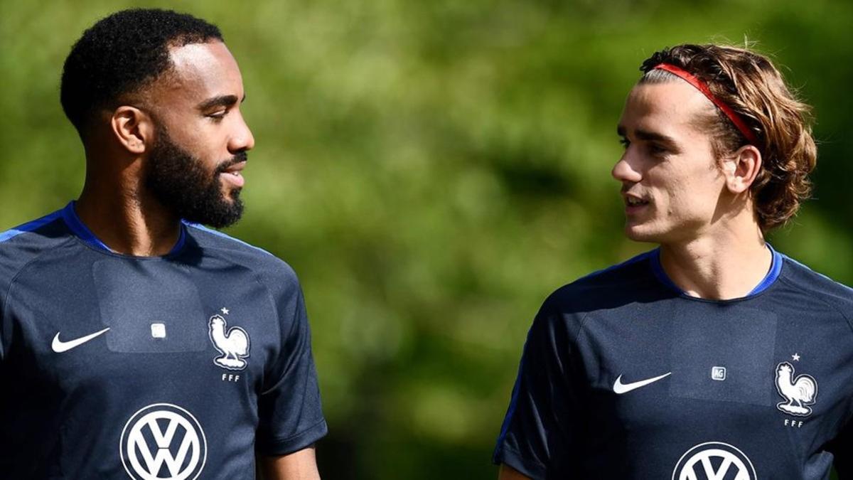 Lacazette, ¿compañero o sustituto de Griezmann?