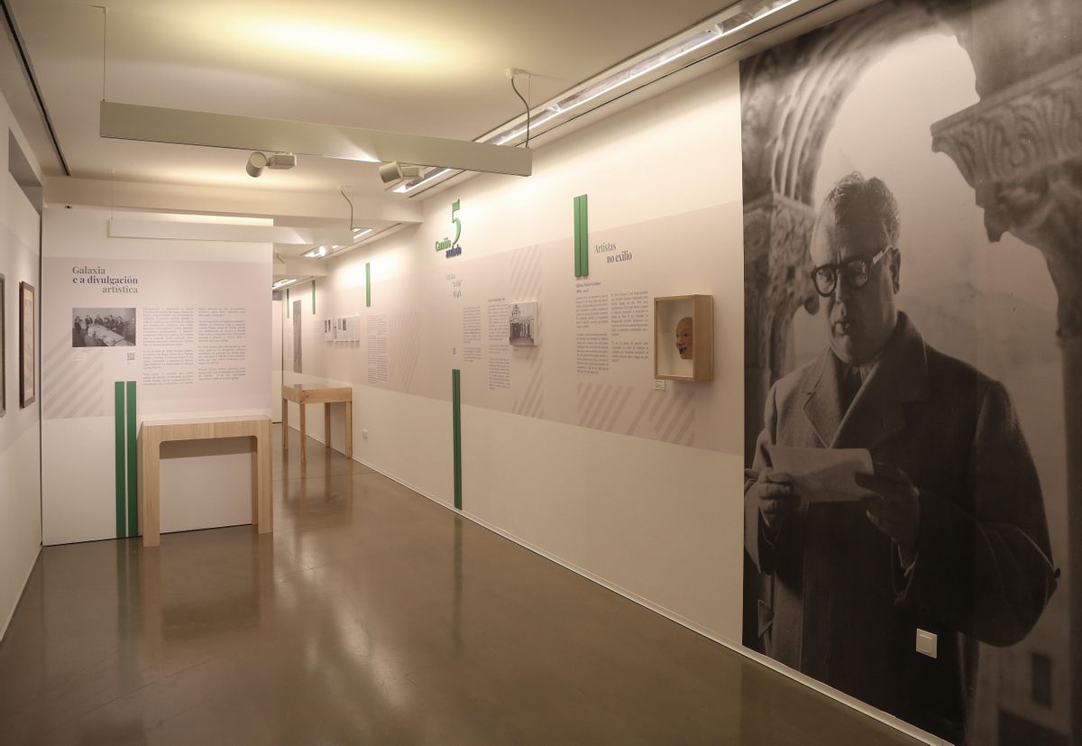 Exposición Francisco Fernández del Riego. Pinacoteca. Vigo. 26 noviembre 2021