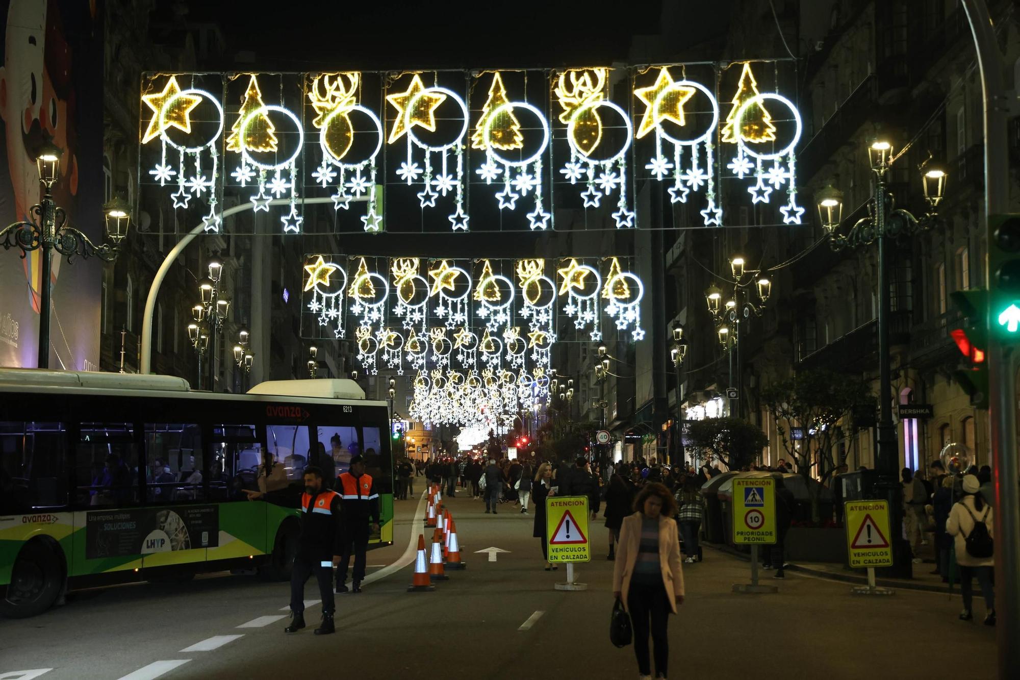 La Navidad de Vigo ya deslumbra al mundo