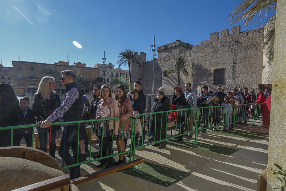 Los Reyes Magos en el Belén Viviente de Elche