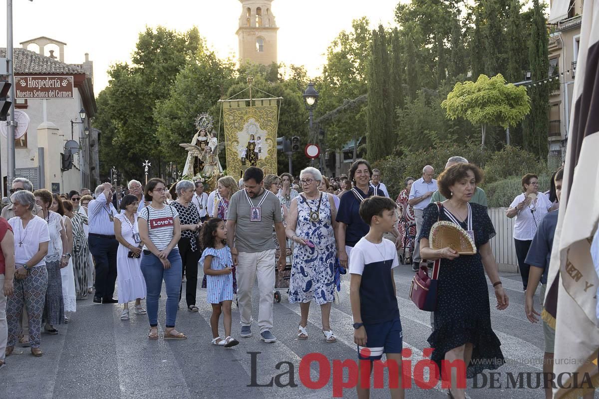 Procesión de la Virgen del Carmen en Caravaca