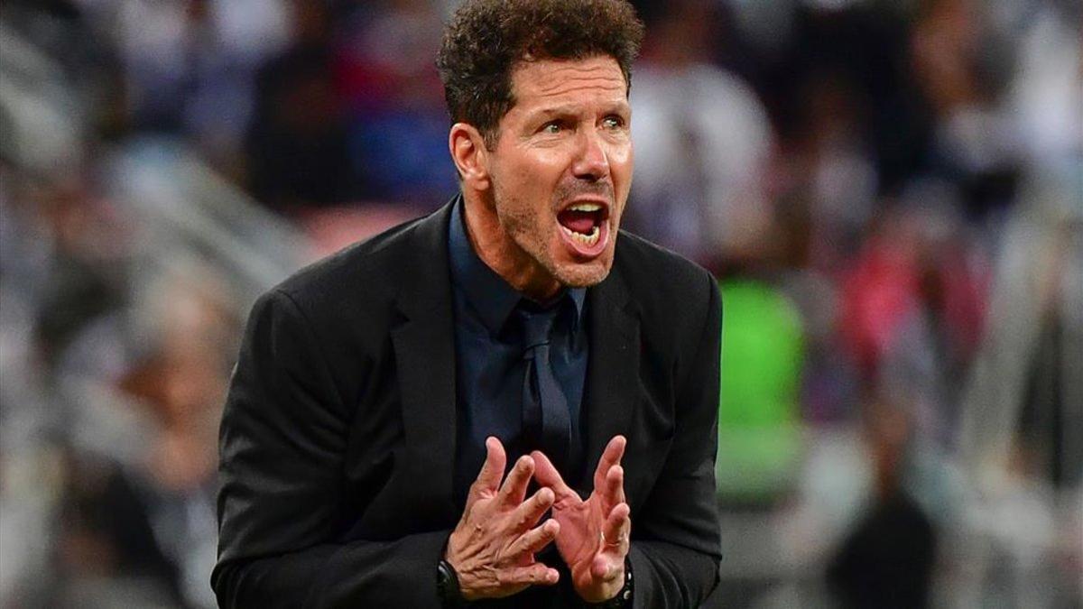 Diego Pablo Simeone, entrenador del Atlético de Madrid