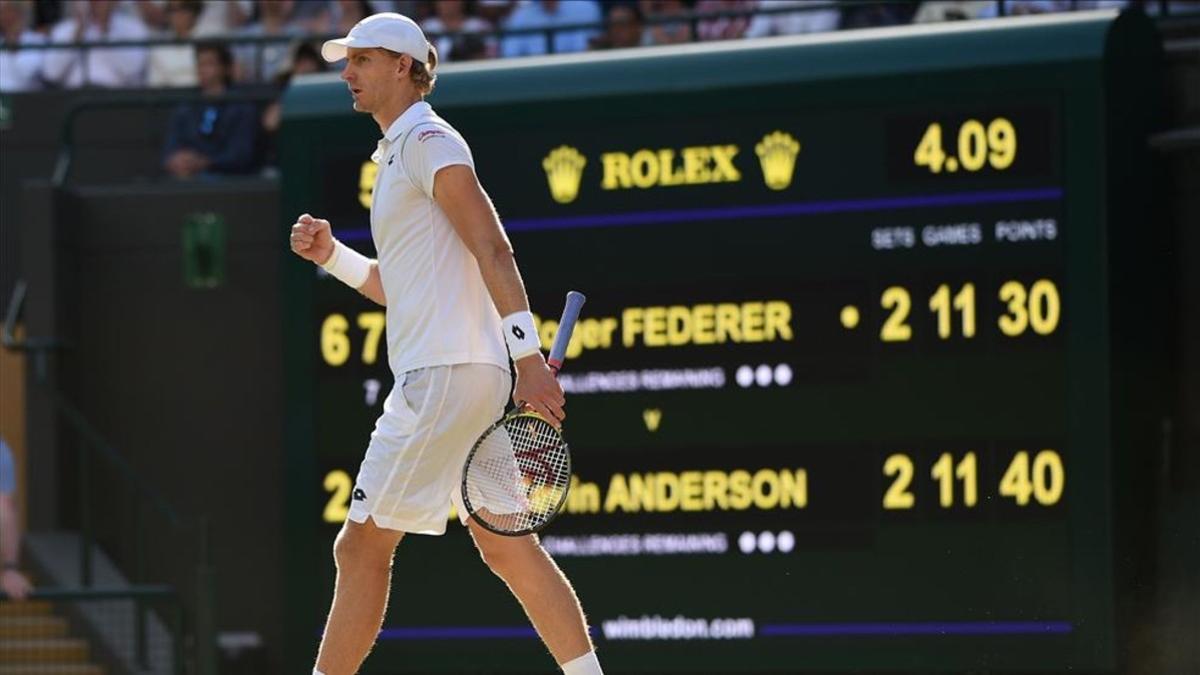 Anderson consumó un sorpresón mayúsculo eliminando a Federer