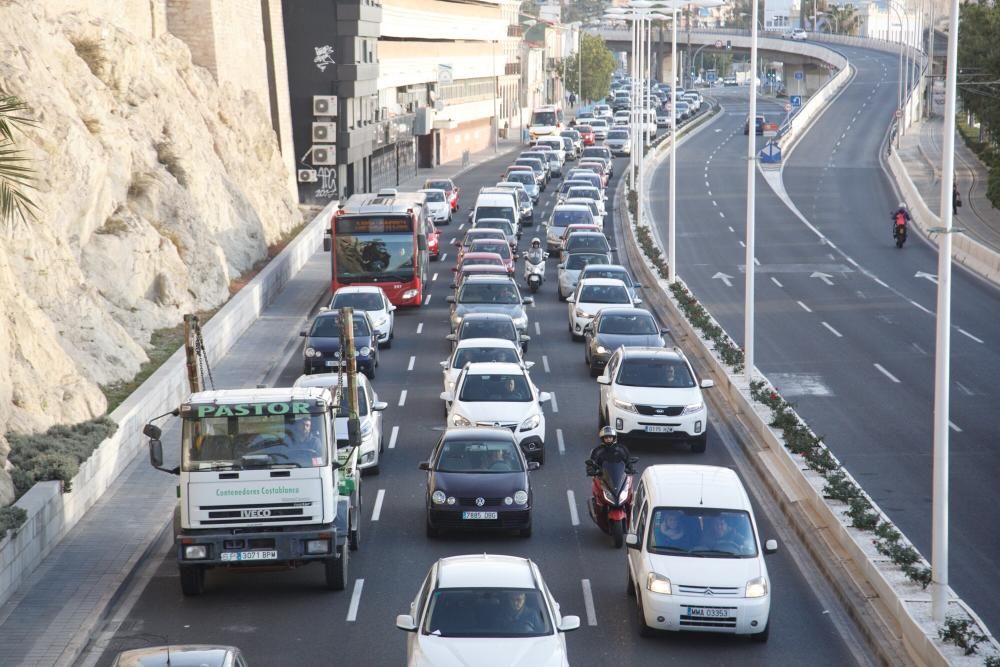 Colapso en Alicante