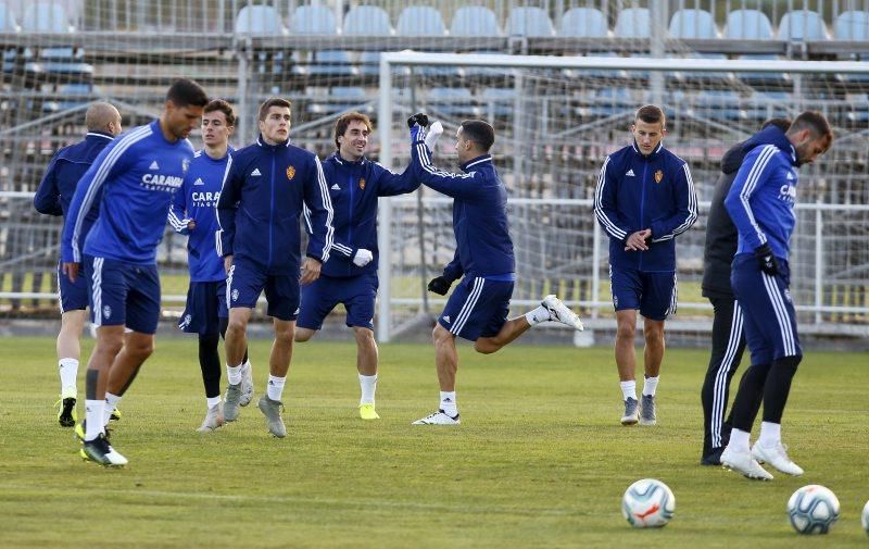 Entrenamiento del 15 de noviembre del Real Zaragoza