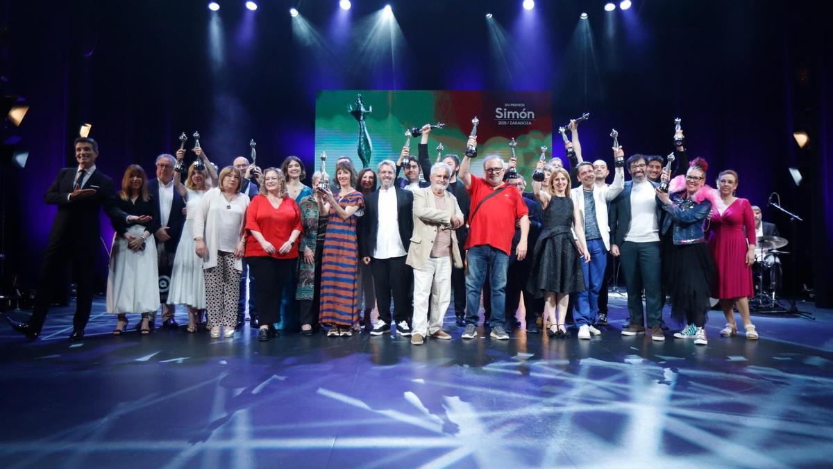 En imágenes | Los Premios Simón viven su gran noche en el Teatro Principal de Zaragoza