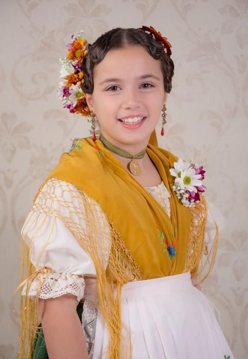 Candidatas a Reina de la Huerta Infantil