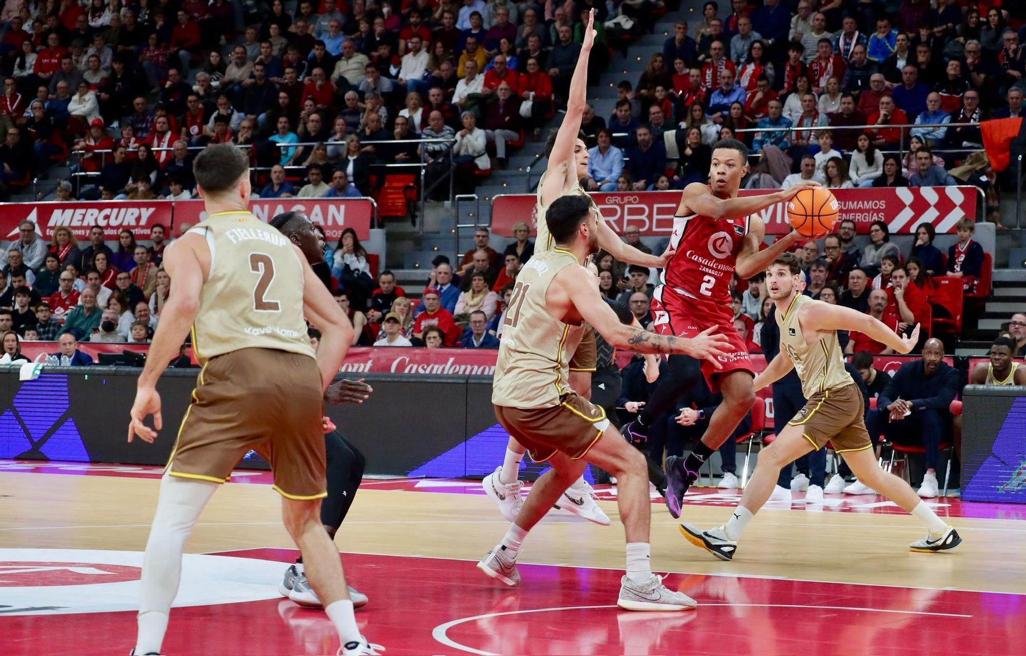 Así ha sido el partido entre el Casademont Zaragoza y el Girona