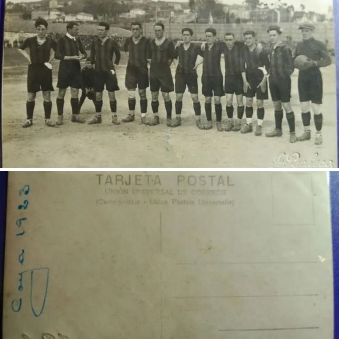 Equipo de fútbol de Coia, de 1923.