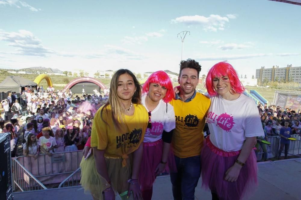 Sexta edición de la Holi Run en Cabezo de Torres