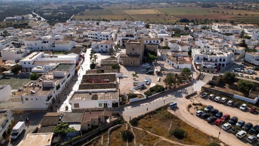 Vista aérea de Sant Francesc.
