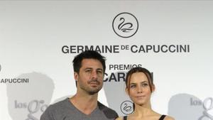 Hugo Silva y Aura Garrido, que han sido premiados en la segunda edición de los Premios Carmen a la Belleza más Internacional del Cine Español en los que se galardonan las carreras con mayor proyección a nivel global de nuestros actores y actrices.