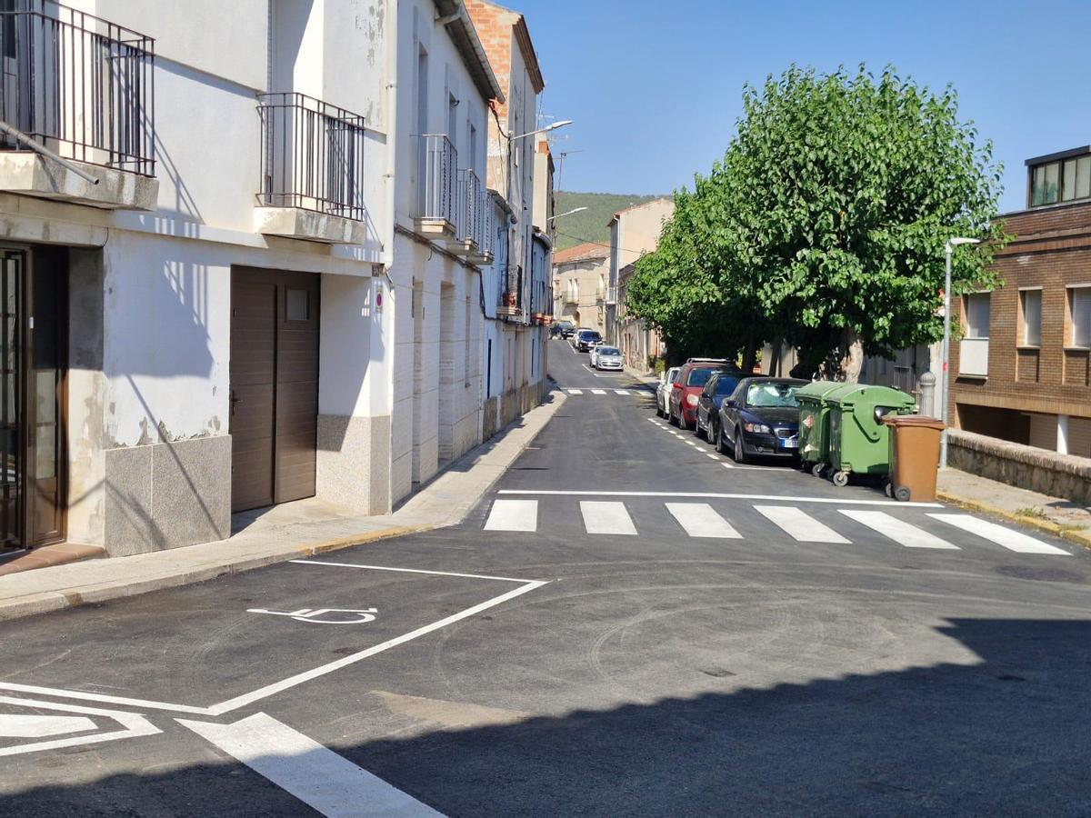 Renovació del paviment en sis carrers del nucli antic del municipi