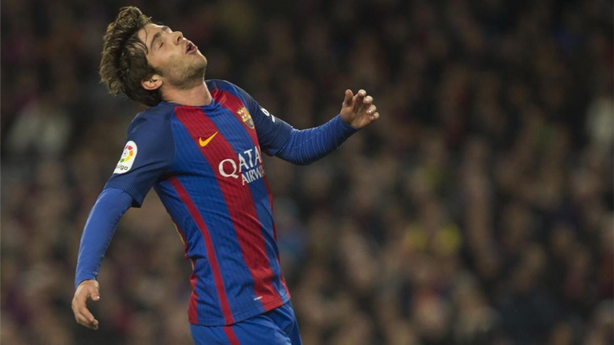 Sergi Roberto, sin descanso