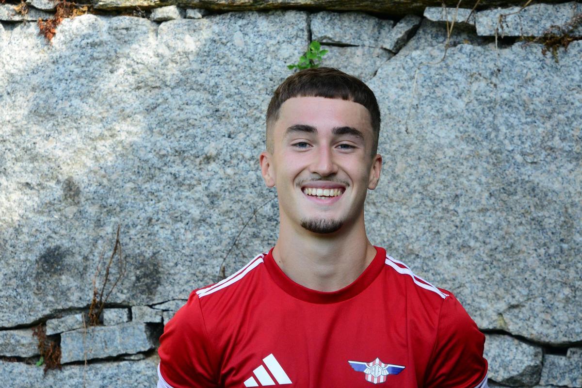 Íker Barreiro, canterano del Alondras que sale del equipo para la próxima temporada.