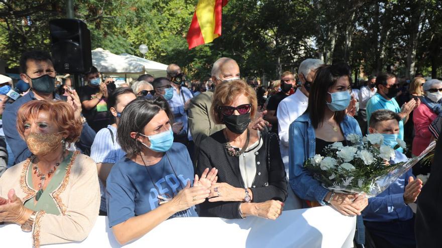 Homenaje a las víctimas del terrorismo en Zaragoza