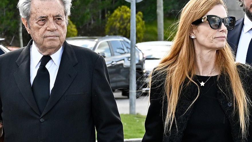 Muere Francisco de Borbón y Escasany: sus hijos llegan desolados al tanatorio