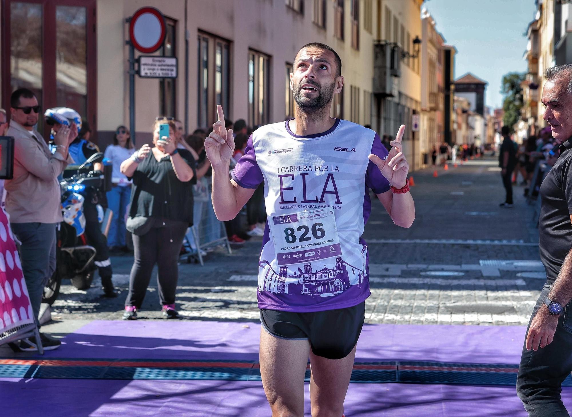 I Carrera por la ELA en La Laguna