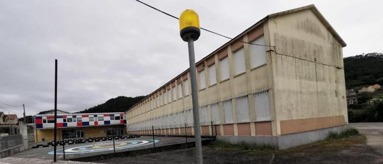 Instalaciones del CEIP A Pedra, en Bueu.  | // SANTOS ÁLVAREZ