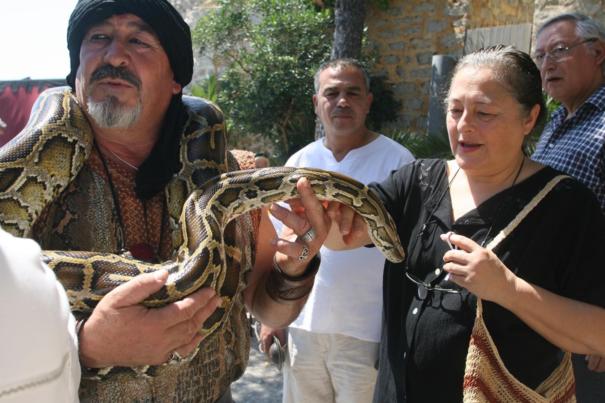 Edición de 2007 de la Feria Medieval de Ibiza.