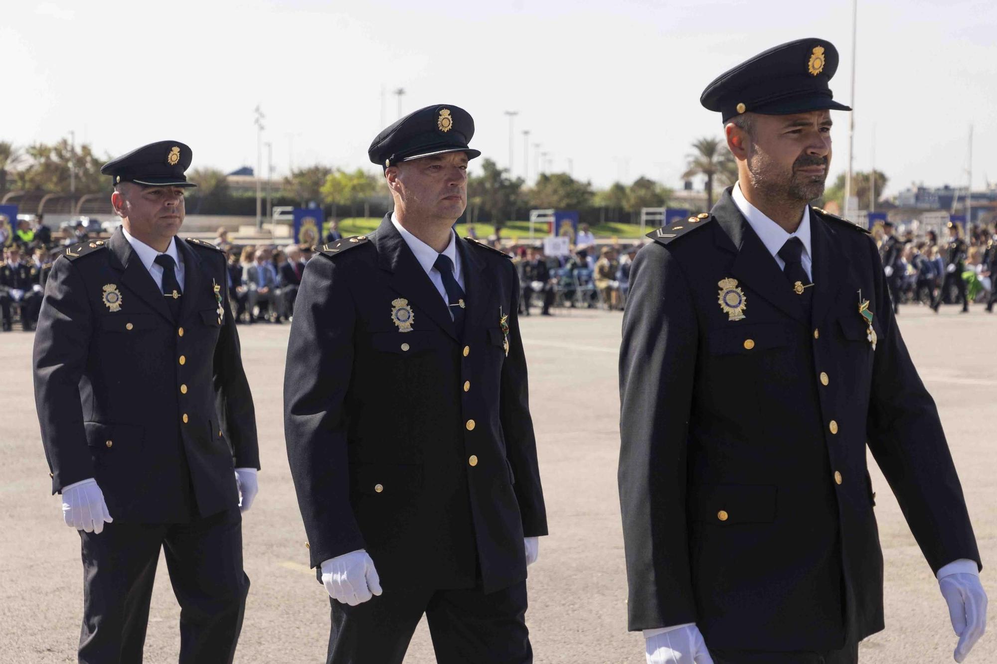 Actos de la festividad de la Policía Nacional