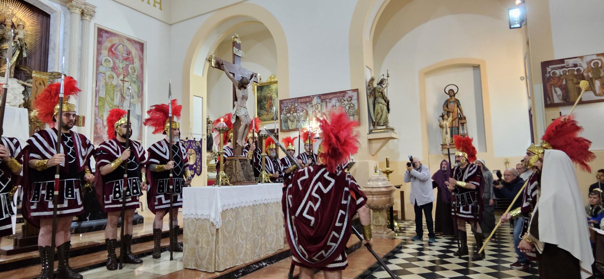 Prendimiento y Lanzada en la Semana Santa Marinera