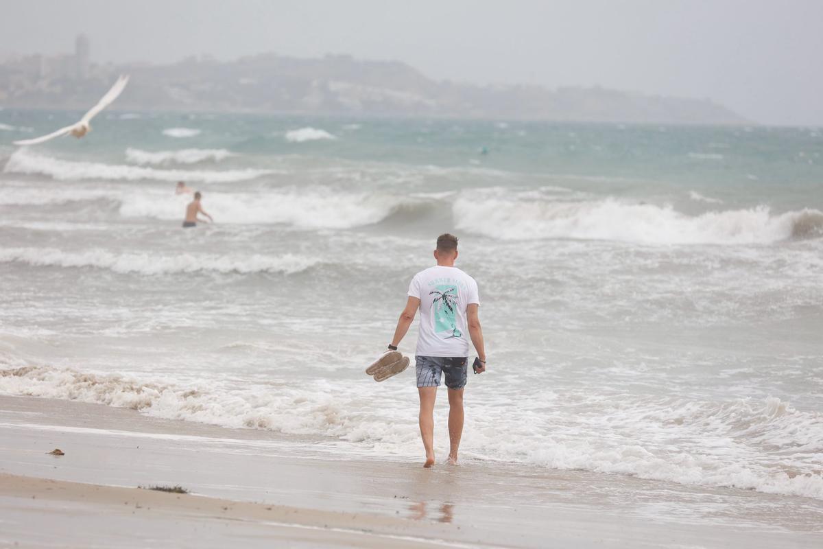 Temporal marítimo este martes en Alicante