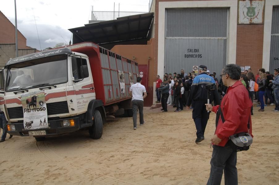 El desembarque de "Pitarroso" en Benavente