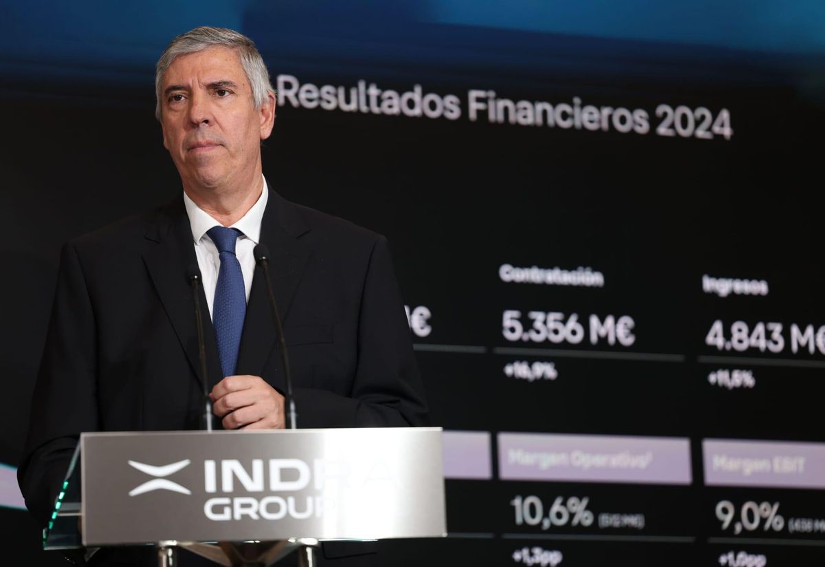 José Vicente de los Mozos, consejero delegado de Indra.