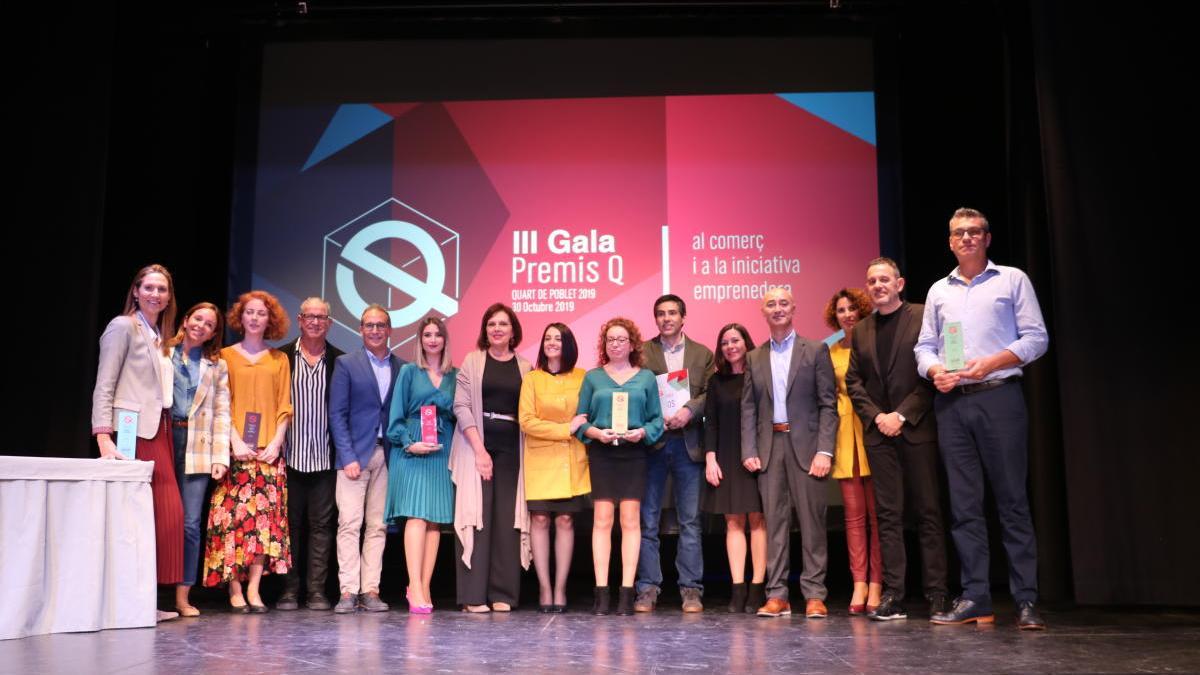 Los Premios Q de Quart de Poblet inauguran la categoría &quot;Economía Social&quot;