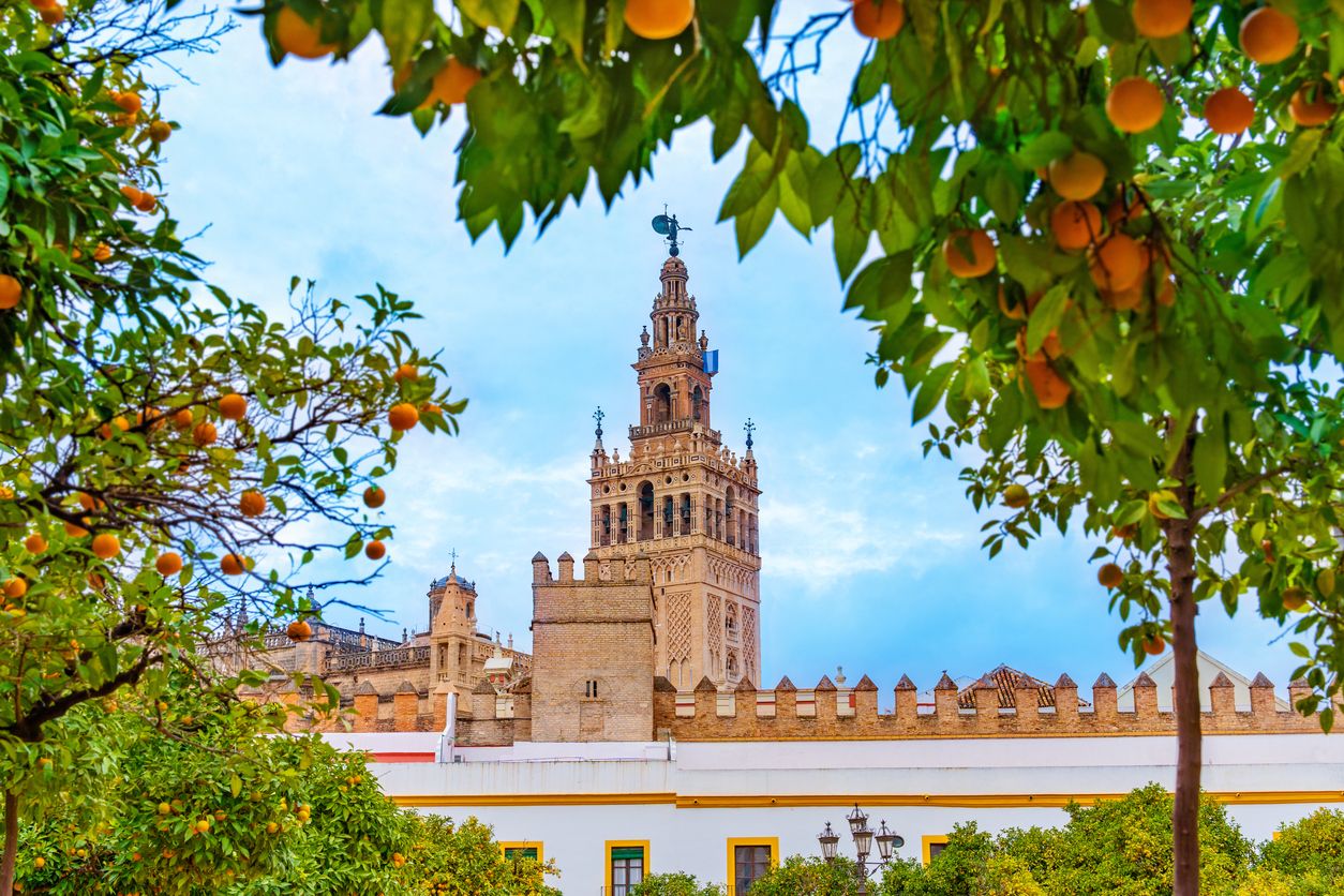 La Giralda en Sevilla, Andalucía.