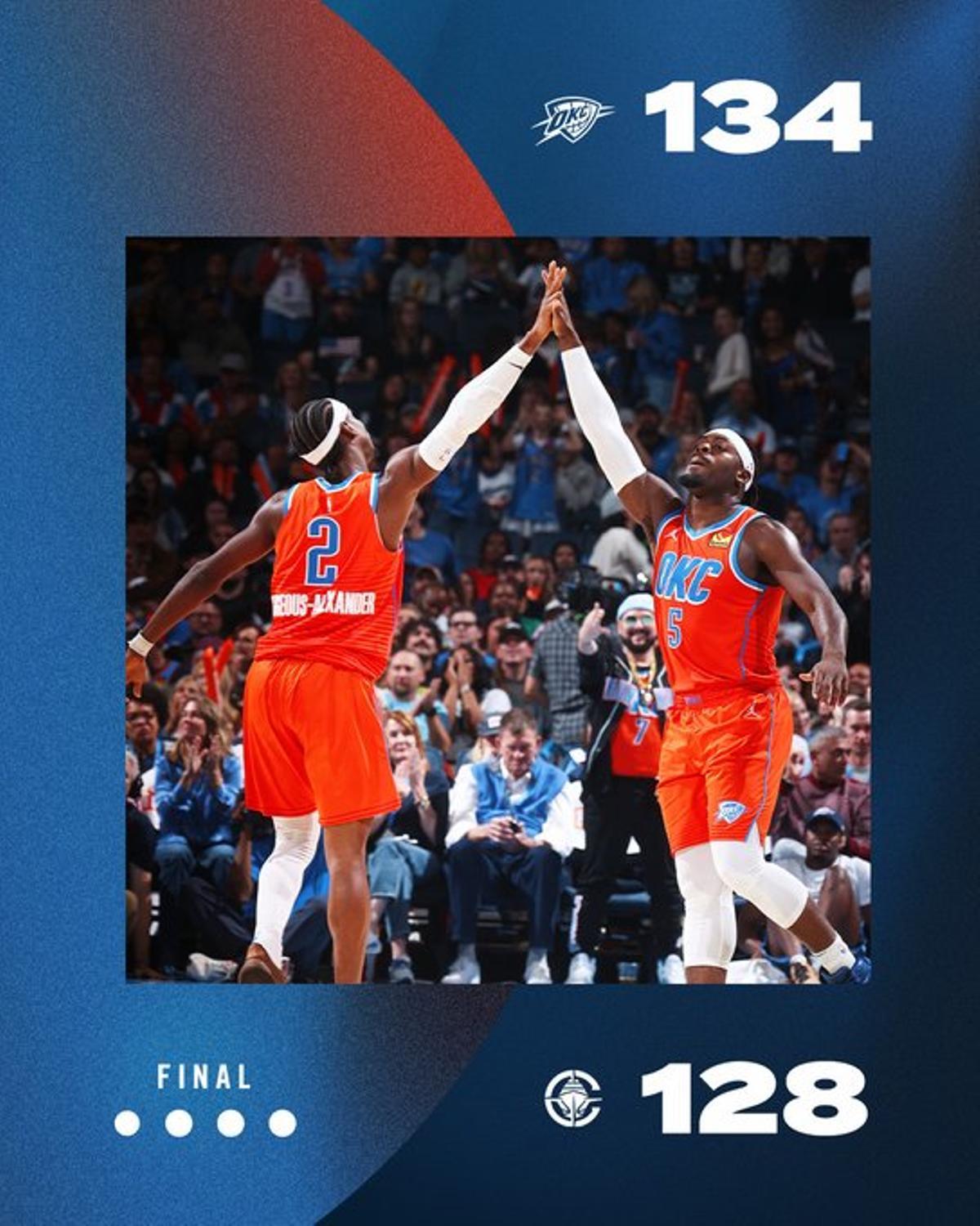 Los Thunder, vencedores de la velada