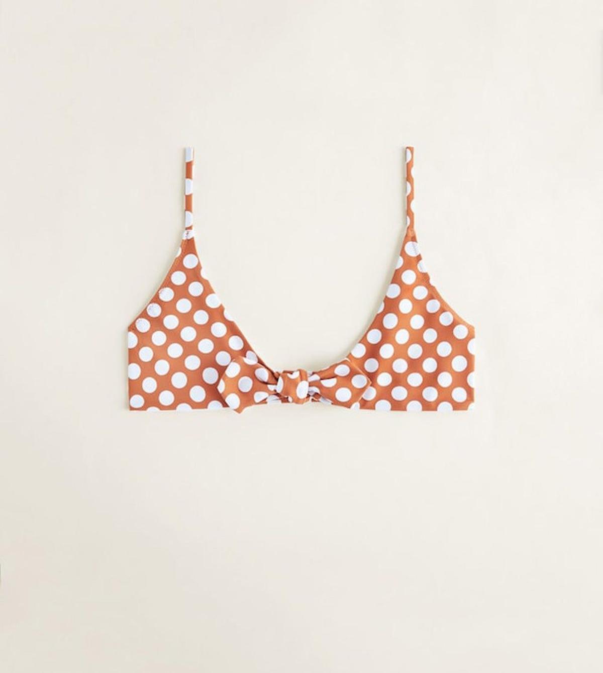 Bikini de lunares de MANGO (19,99 euros)