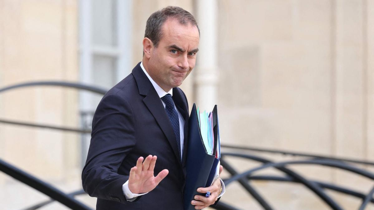 El primer ministro francés, Sébastien Lecornu, este jueves.