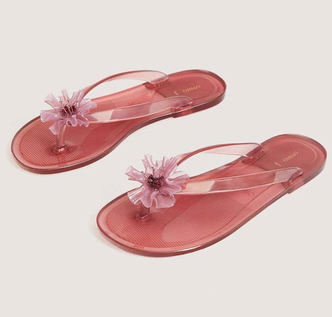 Semitransparentes y con flores