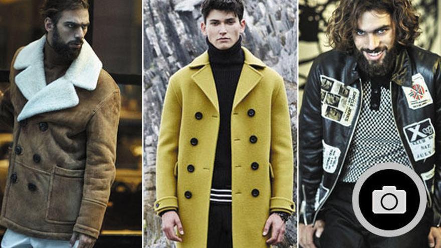 Prendas de abrigo masculinas para este invierno.