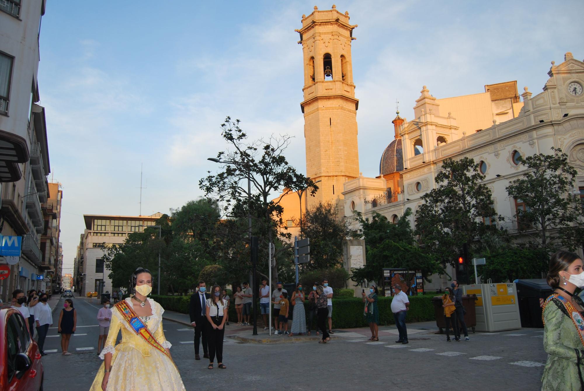 Acto de inauguración de las fiestas josefinas que se celebran del 8 al 12 de octubre en Burriana